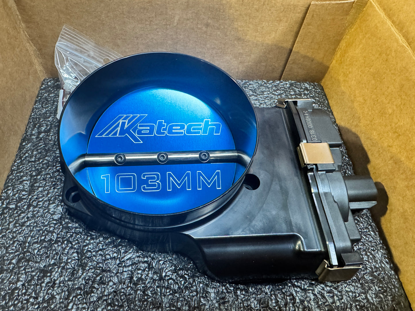 KaTech 103mm LS Throttle Body KAT-A7417-BLK
