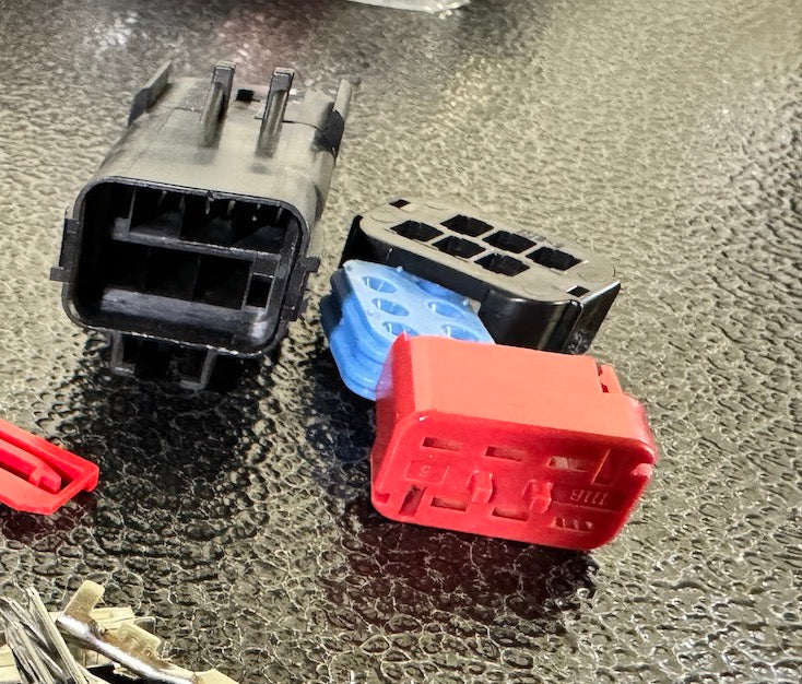 Apex 2.8 Sealed 6-Way Fuel Pump Bulkhead Connector Kit