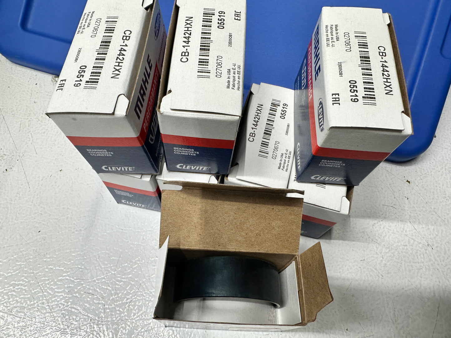 Clevite CB-1442HXN x8 Engine Connecting Rod Bearings