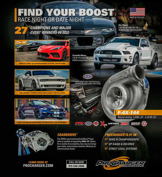 Find Your Boost Procharger Magazine Ad!