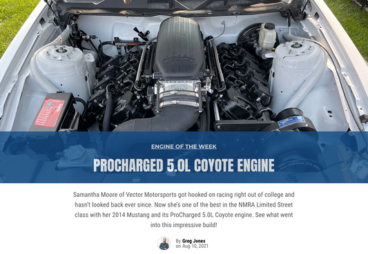 Engine Builder: Engine Of The Week! Procharged 5.0L Coyote